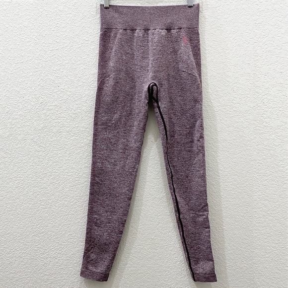GYMSHARK High Waisted Flex Leggings in Berry Rose - Picture 5 of 13